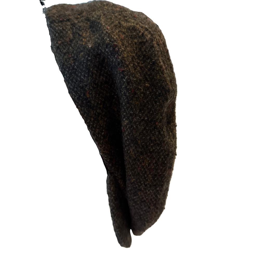 Lake Of The Isles  Mens Wool Tweed Flat Cap Newsboy  Hat Brown Made in USA
